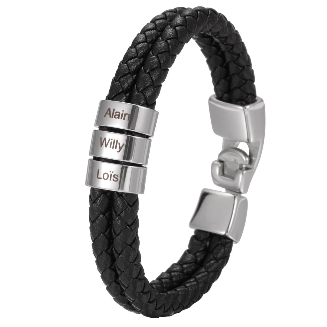 Men’s Double Weave Heritage Bracelet - ALMAGIOIELLI