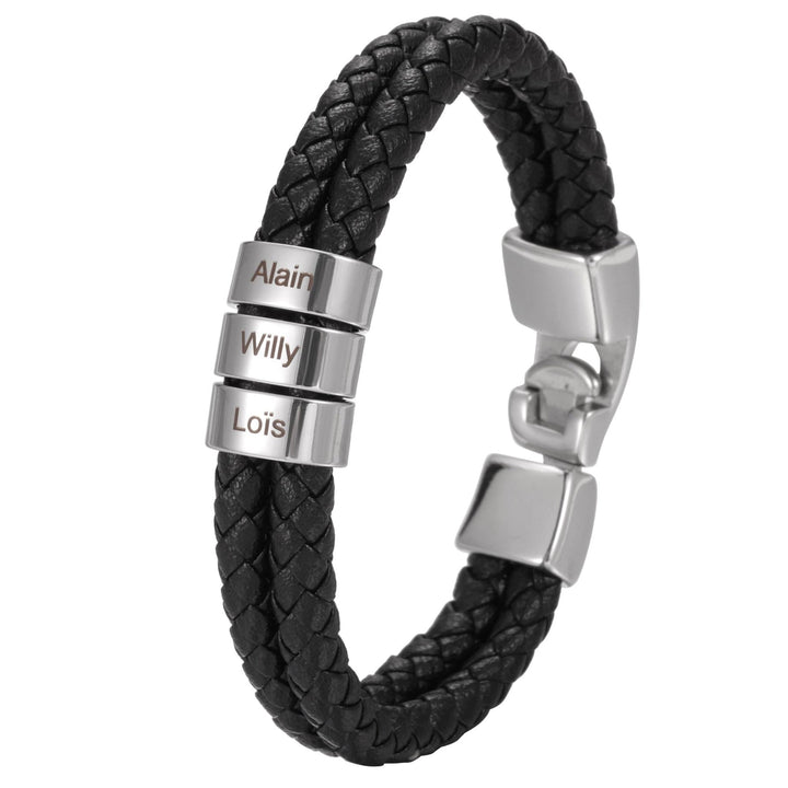 Men’s Double Weave Heritage Bracelet - ALMAGIOIELLI