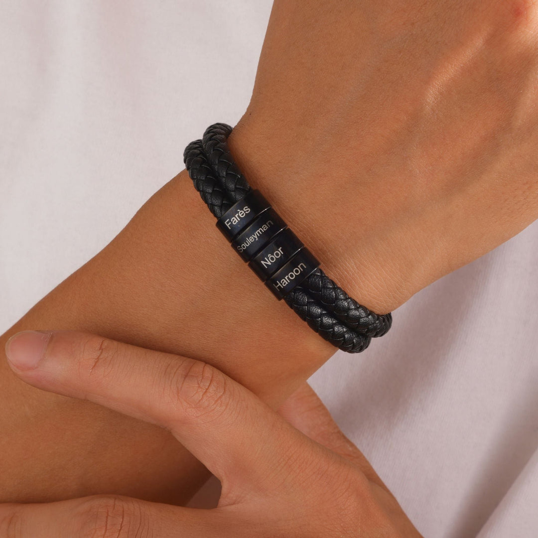 Men’s Double Weave Heritage Bracelet - ALMAGIOIELLI