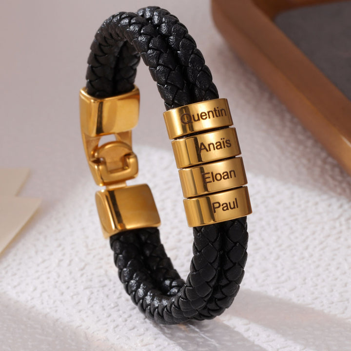 Men’s Double Weave Heritage Bracelet - ALMAGIOIELLI
