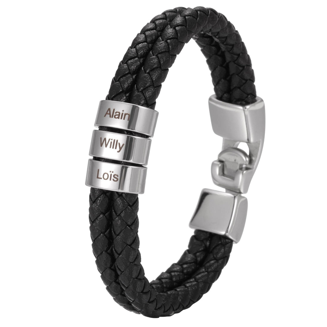 Men’s Double Weave Heritage Bracelet - ALMAGIOIELLI