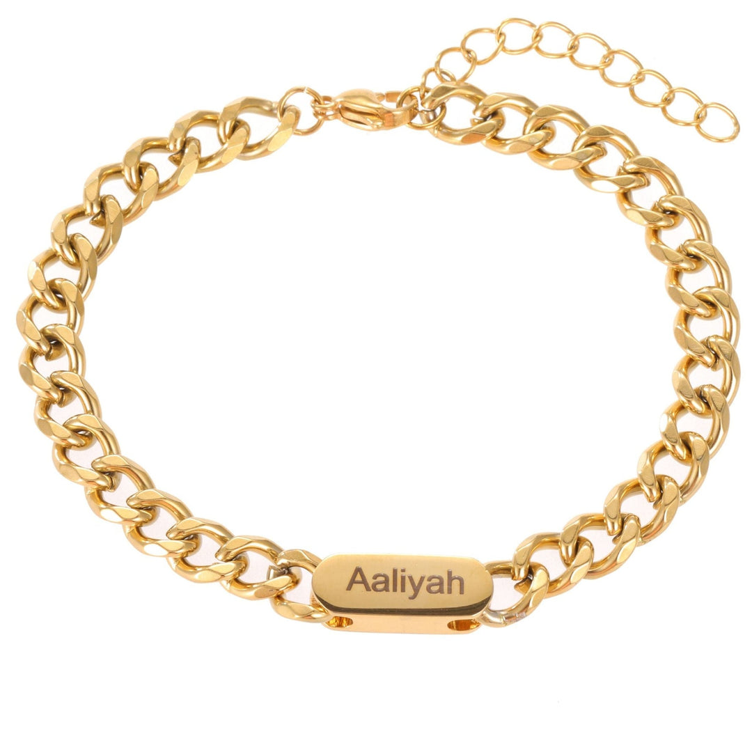 Men’s Identity Chain Bracelet - ALMAGIOIELLI