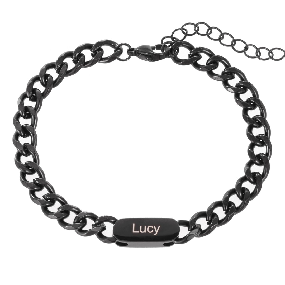 Men’s Identity Chain Bracelet - ALMAGIOIELLI