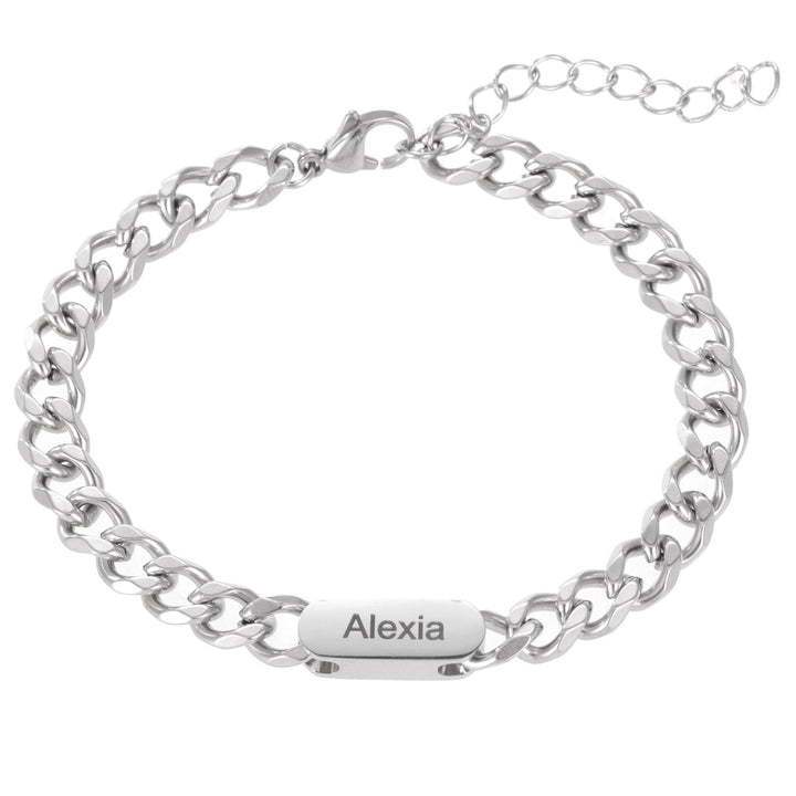 Men’s Identity Chain Bracelet - ALMAGIOIELLI