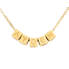Multi Dice Personalized Necklace - ALMAGIOIELLI
