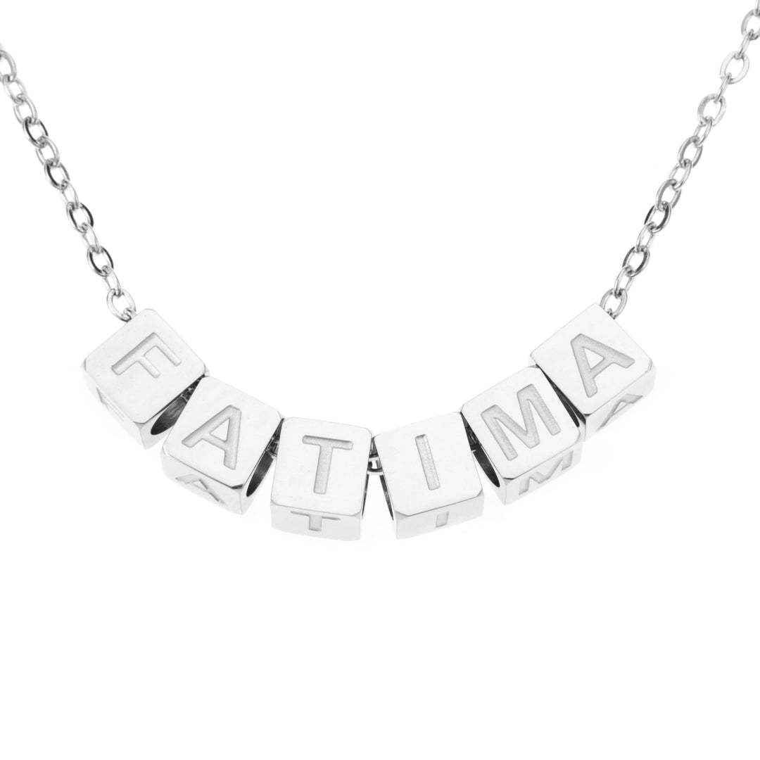 Multi Dice Personalized Necklace - ALMAGIOIELLI