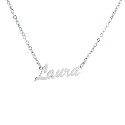 New Classic Name Necklace - ALMAGIOIELLI