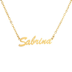 New Classic Name Necklace - ALMAGIOIELLI