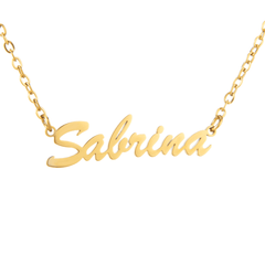 New Classic Name Necklace - ALMAGIOIELLI
