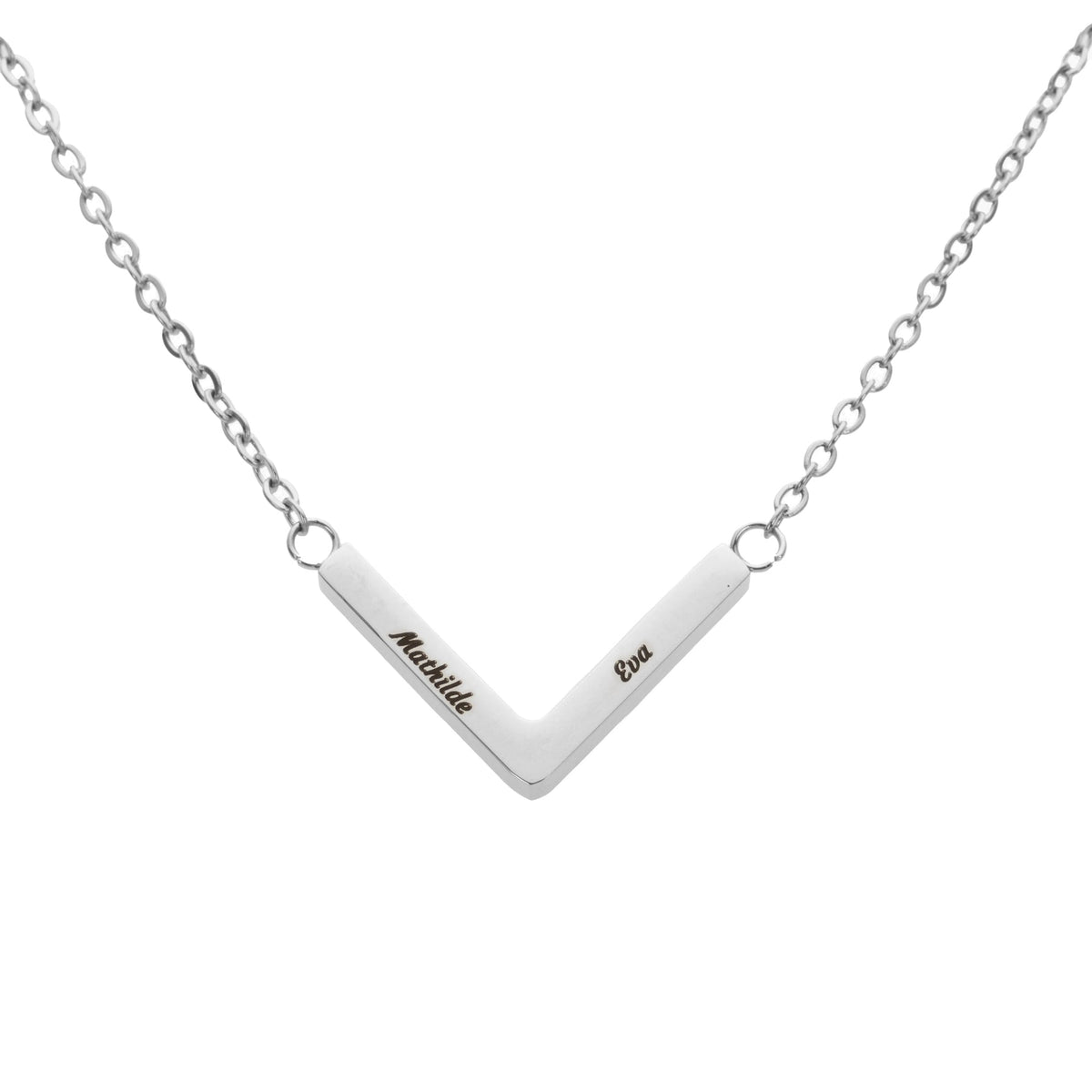 Personalized 4D Bar Necklace - ALMAGIOIELLI
