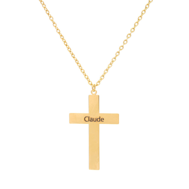 Colgante de Cruz Personalizado