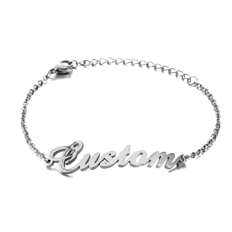 Personalized Name Bracelet/Anklet - ALMAGIOIELLI