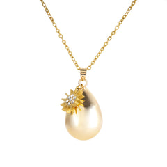 Personalized Pregnancy Bola Pendant Necklace - ALMAGIOIELLI