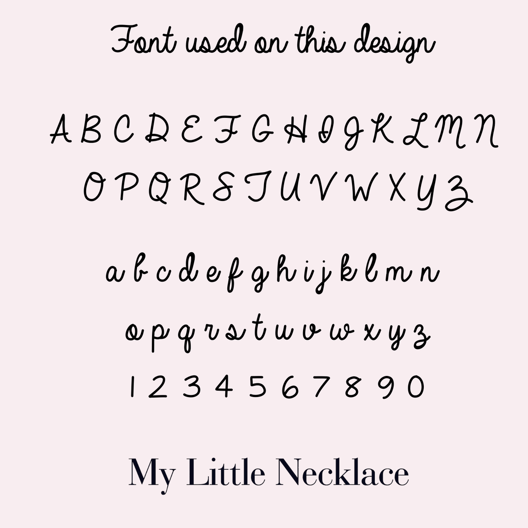 Personalized Vertical Cursive Pendant Necklace - ALMAGIOIELLI