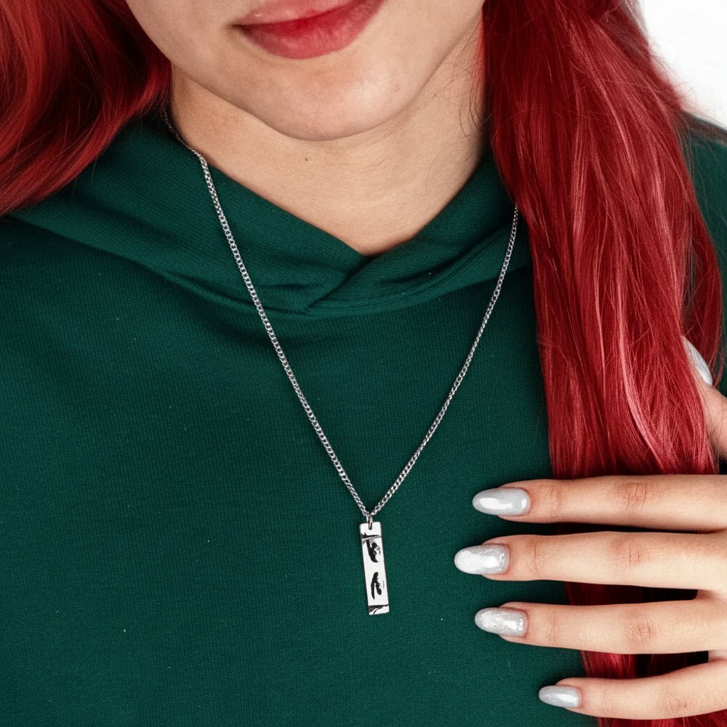 Sguardo d'amore - Collana Personalizzata Con Incisione - ALMAGIOIELLI